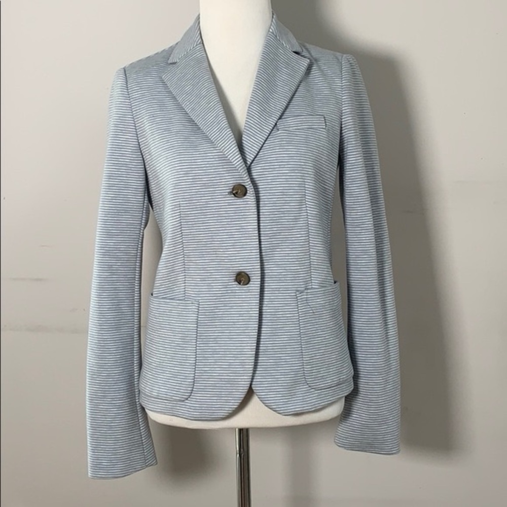 Gap blue striped blazer